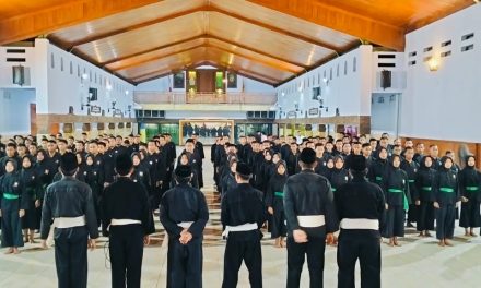 Berbalut Safari Ramadhan 1446 Hijriah, PSHT Cabang Nganjuk Sukses Gelar UKT Sabuk Hijau ke Putih
