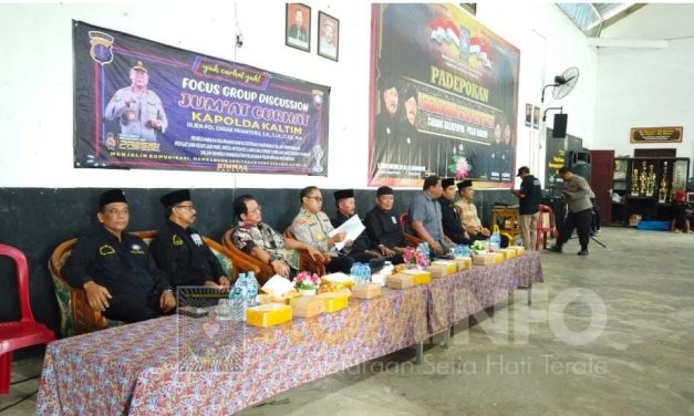 Ciptakan Kamtibmas, Ditbinmas Polda Kaltim Gandeng PSHT Cabang Balikpapan Melalui Jumat Curhat