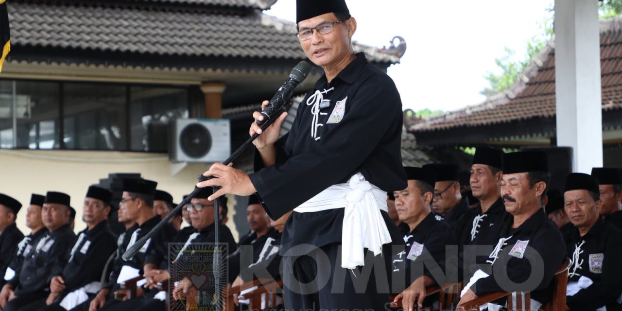 Kangmas Ir. Tono Suharyanto : Libatkan 500 Personil Pamter Amankan Giat Suro dan Pengesahan Warga Baru