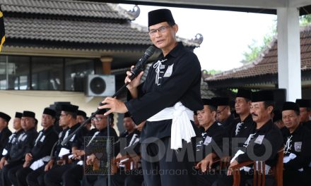 Kangmas Ir. Tono Suharyanto : Libatkan 500 Personil Pamter Amankan Giat Suro dan Pengesahan Warga Baru