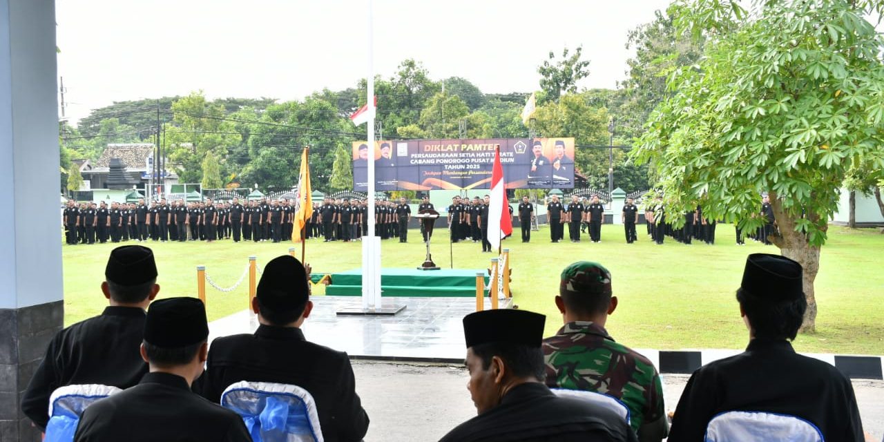 Kangmas Moh. Komarudin Secara Resmi Membuka Diklat Pamter Gelombang Kedua Tahun 2025