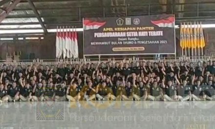 Pamter PSHT Cabang Bojonegoro Gelar Apel Bersama Dalam Rangka Menyambut Bulan Suro 1447H/ 2025