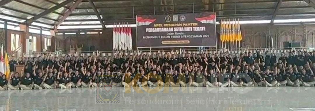 Pamter PSHT Cabang Bojonegoro Gelar Apel Bersama Dalam Rangka Menyambut Bulan Suro 1447H/ 2025