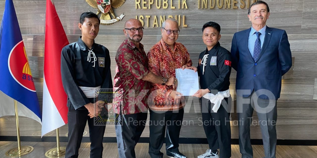 SH Terate Cabang Khusus Turki Resmi Berada di Bawah Naungan Federasi Pencak Silat Turki