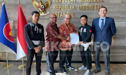 SH Terate Cabang Khusus Turki Resmi Berada di Bawah Naungan Federasi Pencak Silat Turki